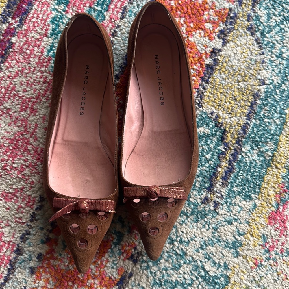Marc Jacobs flats pointy toe